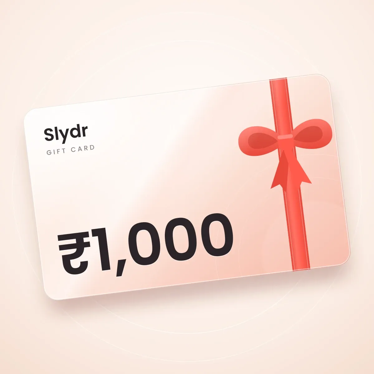 Slydr Gift Card ₹1,000