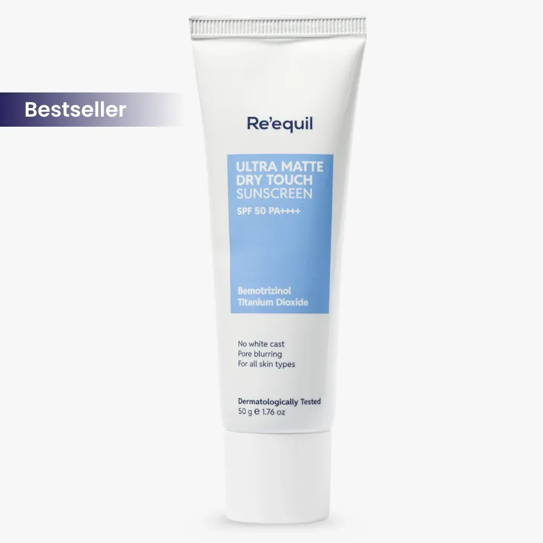 RE' EQUIL Ultra Matte UNISEX Sunscreen SPF 50 PA++++(50g)