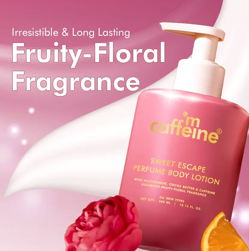 MCaffeine Sweet Escape Perfume Body Lotion - 600ml image 3