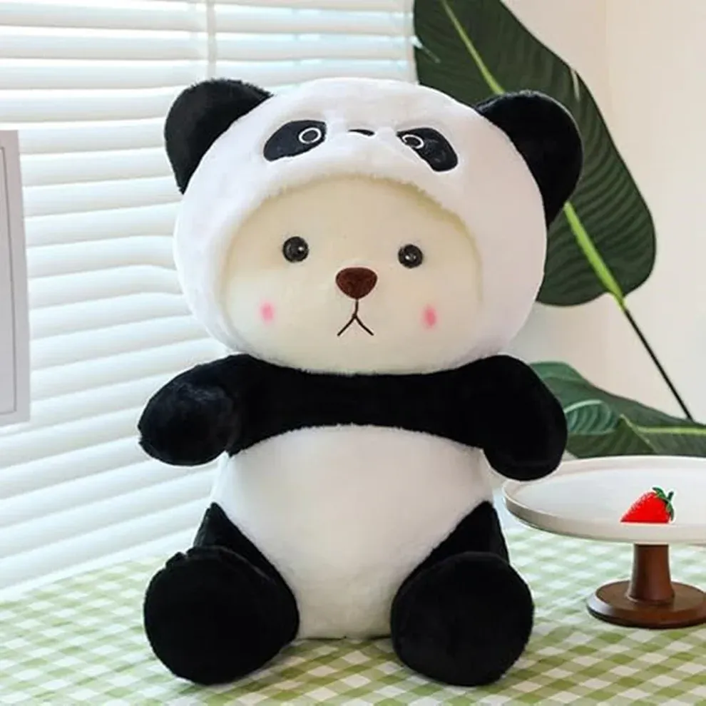 Cuddlenest Plush Teddy Bear with Panda Costume image 5