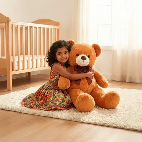 ToyTales Classic Brown Teddy Bear image 3