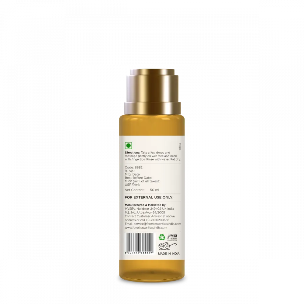 Forest Essentials Delicate Face Cleanser (Kashmiri Saffron & Neem) image 7