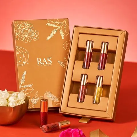RAS Luxury Skincare Tinted Lip Balm Miniature Gift Set image 1