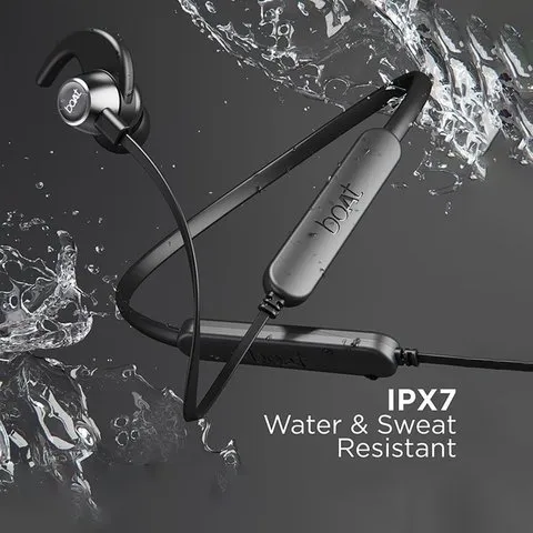boAt Rockerz 255 Pro+ Neckband Earphones (Black) image 3