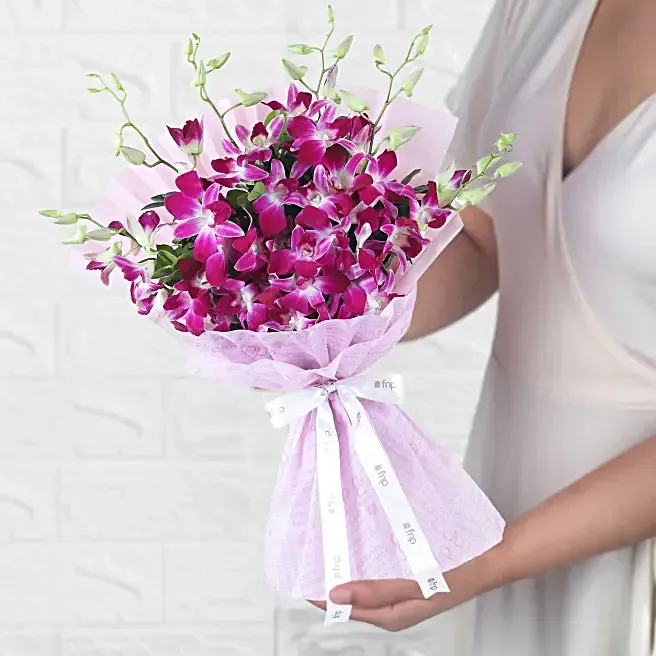 FNP Enchanting Orchids Flower Bouquet image 1