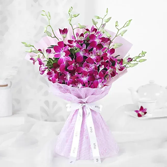 FNP Enchanting Orchids Flower Bouquet image 4