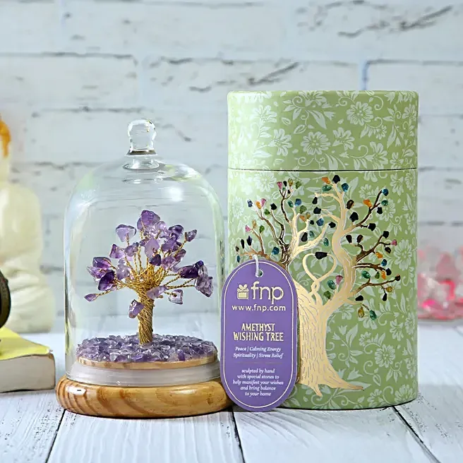 FNP Amethyst Dome Tranquility Wish Tree