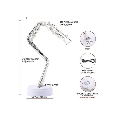 Bonsai Pearl Tree LED 5 W Decorative Lamp - DesiDiya image 7