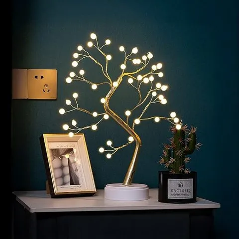 Bonsai Pearl Tree LED 5 W Decorative Lamp - DesiDiya image 9