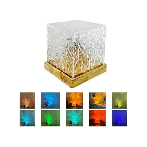 Ocean Water 5 W Decorative Lamp (White) - DesiDiya image 1