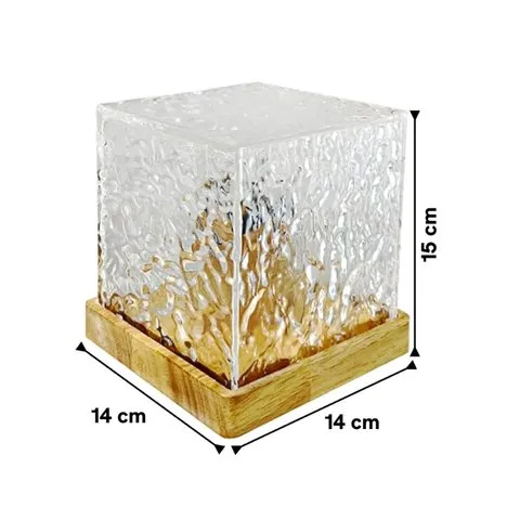 Ocean Water 5 W Decorative Lamp (White) - DesiDiya image 6