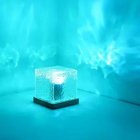 Ocean Water 5 W Decorative Lamp (White) - DesiDiya image 8