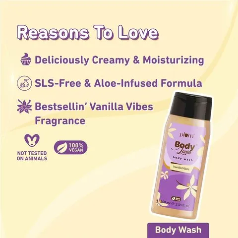 Plum BodyLovin' Vanilla Vibes Bath & Body Gift Set image 5