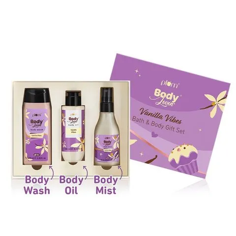 Plum BodyLovin' Vanilla Vibes Bath & Body Gift Set image 8
