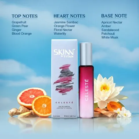 Skinn by Titan Celeste Women's Perfume (Celeste) image 4