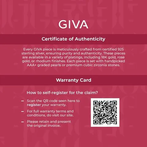 GIVA Silver Flowery Snowflake Studs (Silver) image 4