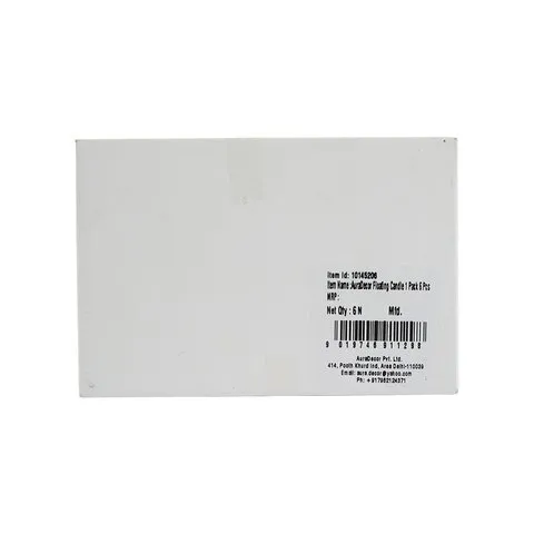 Rose Design Floating Candles (Purple) by Auradecor image 1