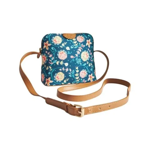 Teal By Chumbak Sling Bag (Blue Boom)
