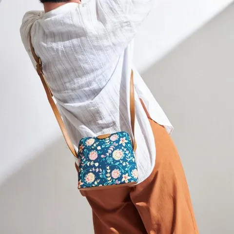 Teal By Chumbak Sling Bag (Blue Boom) image 8