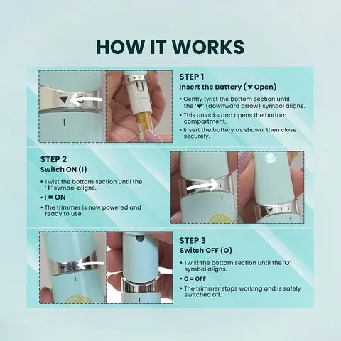 Azah Face & Eyebrow Trimmer for Women image 7