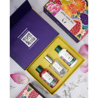 The Body Shop Lotus Shower Gel, Body Lotion & Body Mist Gift Set (118ml) image 4