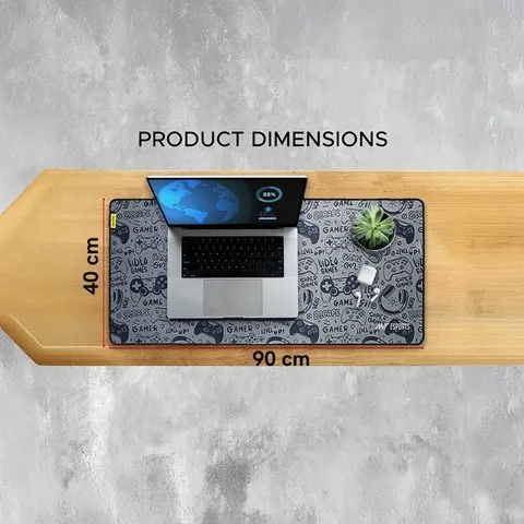 Ant Esports Gamerz Paradise Gaming Mouse Pad (Dark Grey) image 5