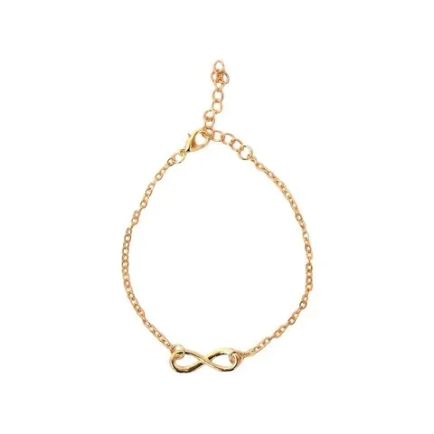 Joker & Witch Infinity Link Bracelet (Golden) image 1