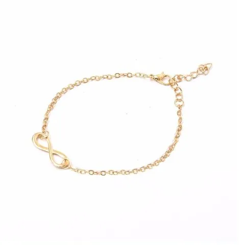 Joker & Witch Infinity Link Bracelet (Golden) image 3