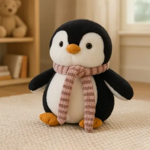 Dimpy Stuff Penguin with Muffler Soft Toy