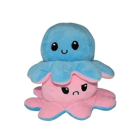 Lovey Dovey Octopus Plushie Reversible Soft Toy
