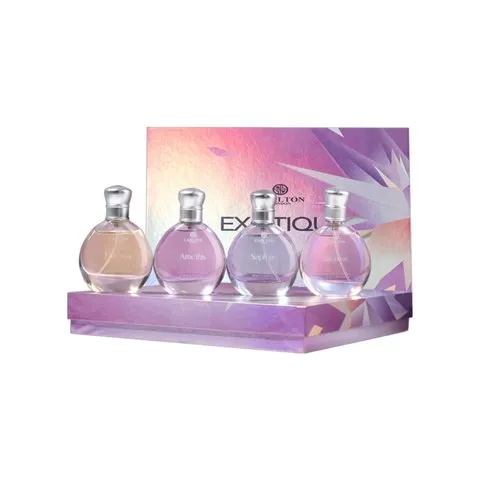 Carlton London Women Exotique EDP Perfume Gift Set (Exotique) 4 pcs