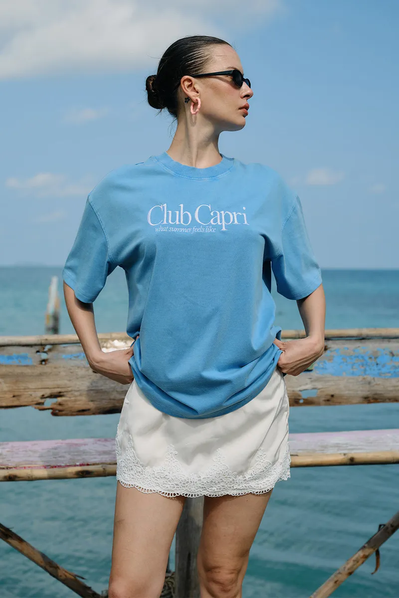 Club Capri Oversized T-shirt 