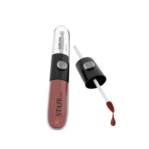 Staze Gloss Lock 2 in 1 Liquid Lipstick (I'm Happy)