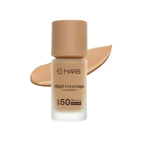 MARS Cosmetics High Coverage Liquid Foundation (Shade-07)
