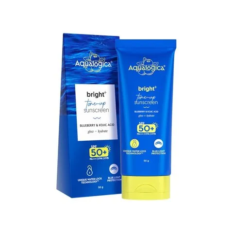 Aqualogica Bright+ Tone-Up Sunscreen (SPF 50+ PA++++)