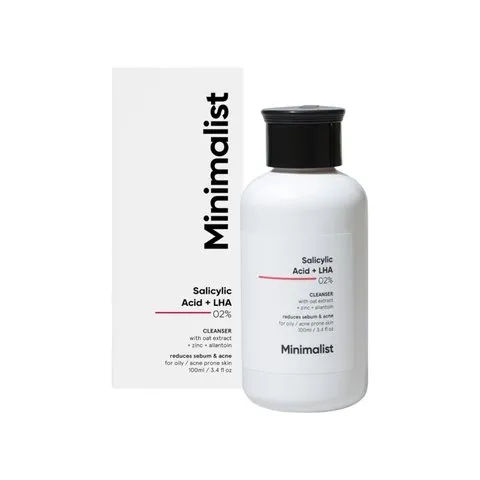 Minimalist Salicylic Acid + LHA 02% Face Cleanser