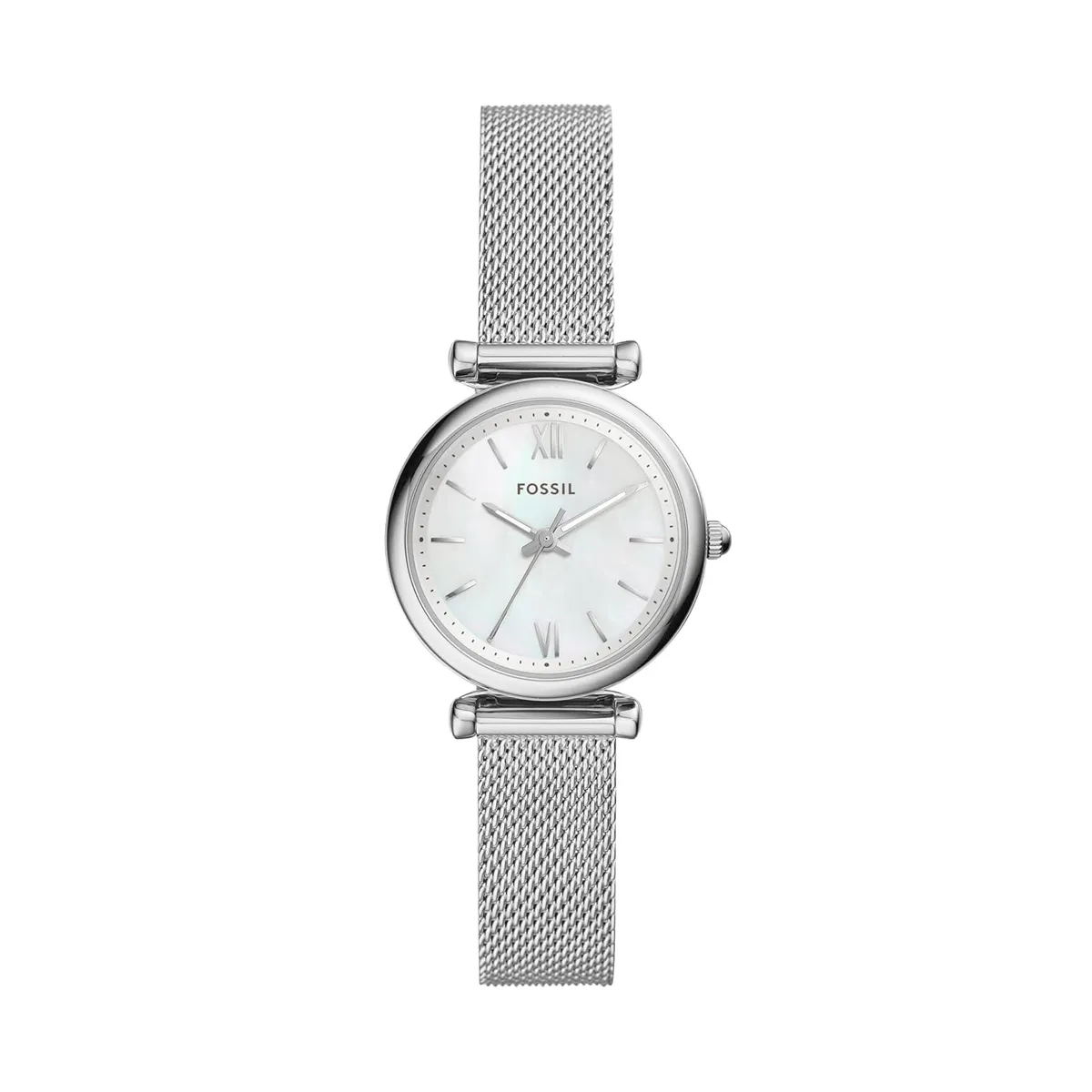 Fossil Carlie Analog White Dial Women's Watch-ES4432