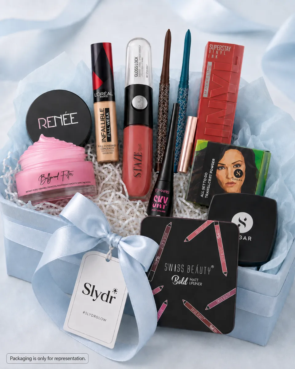 Slydr Glow & Glam Beauty Hamper - 1