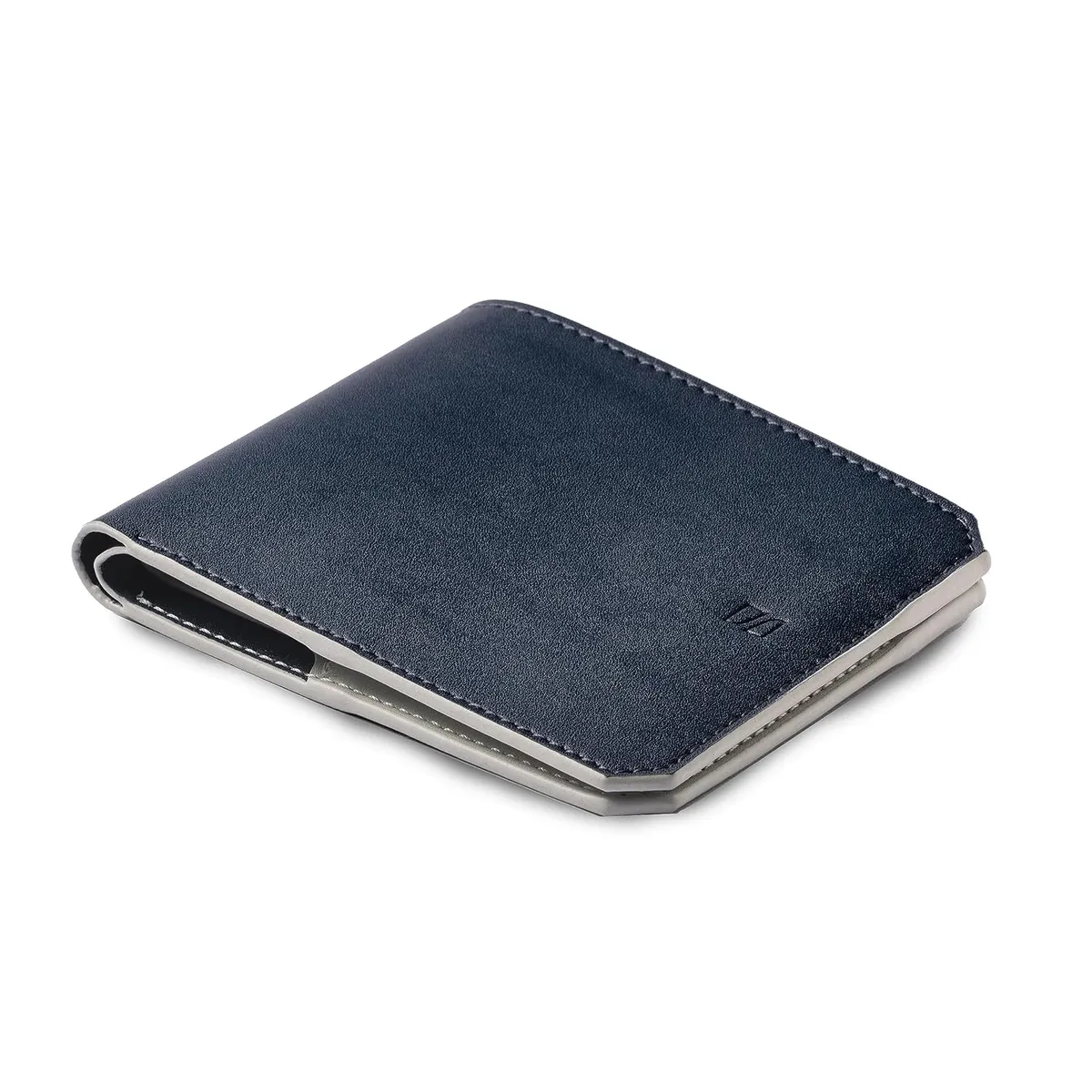scarters Slim RFID Blocking Bifold Wallet for Men, 6 Card Slots, Deep Blue